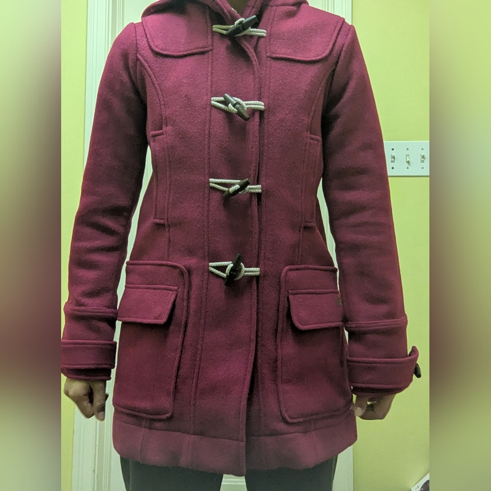 Roots Wool Coat Small